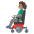 Man In Motorized Wheelchair Medium Skin Tone Emoji from Noto Emoji Set