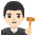 Man Judge Light Skin Tone Emoji from Noto Emoji Set
