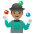 Man Juggling Medium Skin Tone Emoji from Noto Emoji Set