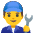 Man Mechanic Emoji from Noto Emoji Set