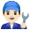 Man Mechanic Light Skin Tone Emoji from Noto Emoji Set