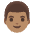 Man Medium Skin Tone Emoji from Noto Emoji Set