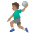 Man Playing Handball Medium Skin Tone Emoji from Noto Emoji Set