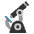 Microscope Emoji from EmojiTwo Colors Set