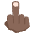 Middle Finger Dark Skin Tone Emoji from EmojiTwo Colors Set