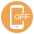 Mobile Phone Off Emoji from EmojiTwo Colors Set