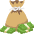 Money Bag Emoji from EmojiTwo Colors Set