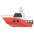 Motor Boat Emoji from EmojiTwo Colors Set