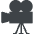 Movie Camera Icon Emoji from EmojiTwo Colors Set
