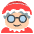 Mrs. Claus Medium Light Skin Tone Emoji from EmojiTwo Colors Set