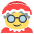 Mrs. Claus Emoji from EmojiTwo Colors Set