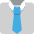 Necktie Emoji from EmojiTwo Colors Set