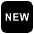 New Button Emoji from EmojiTwo Black Set