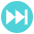 Next Track Button Emoji from EmojiTwo Colors Set