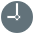 Nine O’clock Emoji from EmojiTwo Colors Set