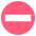 No Entry Emoji from EmojiTwo Colors Set