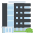 Office Building Emoji from EmojiTwo Colors Set