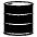Oil Drum Emoji from EmojiTwo Black Set
