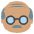 Old Man Medium Skin Tone Emoji from EmojiTwo Colors Set