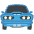 Oncoming Automobile Emoji from EmojiTwo Colors Set