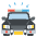 Oncoming Police Car Emoji from EmojiTwo Colors Set
