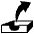 Outbox Tray Emoji from EmojiTwo Black Set