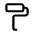 Paint Icon from Mynaui Line Set