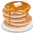 Pancakes Emoji from EmojiTwo Colors Set