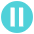 Pause Button Emoji from EmojiTwo Colors Set
