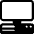 Pc Display Horizontal Icon from Bootstrap Set