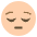 Peaceful Face Emoji Emoji from EmojiTwo Colors Set