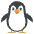 Penguin Emoji from EmojiTwo Colors Set