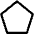 Pentagon Icon from Bootstrap Set