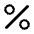 Percent Icon from Bootstrap Set