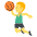 Person Bouncing Ball Emoji from EmojiTwo Colors Set