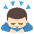 Person Bowing Light Skin Tone Emoji from EmojiTwo Colors Set
