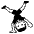 Person Cartwheeling Emoji from EmojiTwo Black Set