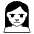 Person Frowning Emoji from EmojiTwo Black Set