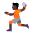 Person Playing Handball Flat Dark Emoji from Fluent Emoji Flat Set