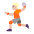 Person Playing Handball Flat Medium Light Emoji from Fluent Emoji Flat Set