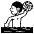 Person Playing Water Polo Emoji from EmojiTwo Black Set