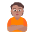 Person Pouting Flat Medium Emoji from Fluent Emoji Flat Set