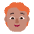 Person Red Hair Flat Medium Emoji from Fluent Emoji Flat Set