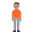 Person Standing Flat Medium Emoji from Fluent Emoji Flat Set