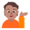 Person Tipping Hand Flat Medium Emoji from Fluent Emoji Flat Set