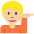 Person Tipping Hand Medium Light Skin Tone Emoji from Twemoji Set