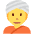 Person Wearing Turban Emoji from Twemoji Set