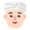 Person Wearing Turban Flat Light Emoji from Fluent Emoji Flat Set