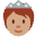Person With Crown Medium Skin Tone Emoji from Twemoji Set