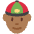 Person With Skullcap Medium Dark Skin Tone Emoji from Twemoji Set